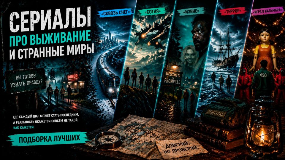 Подборка сериалов про выживание в необычных мирах